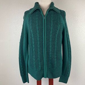 NWOT Pendleton Wool Full Zip Sweater Size S